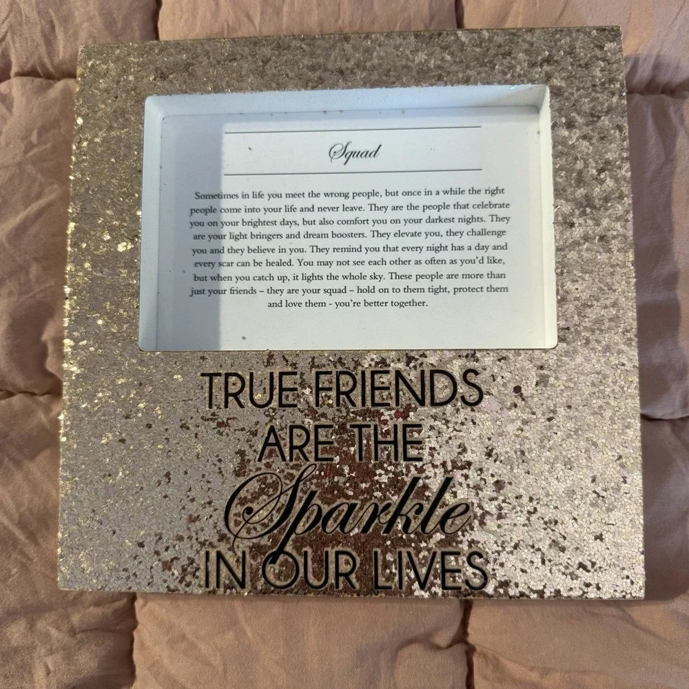 CLAIRE'S Sparkly Photo Frame 4